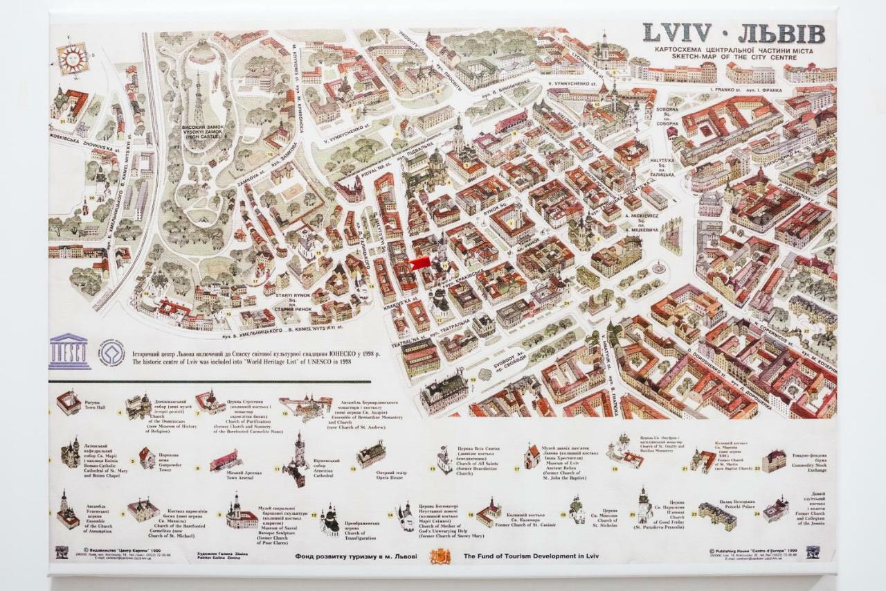 Krakivska 24 Leilighet Lviv Eksteriør bilde